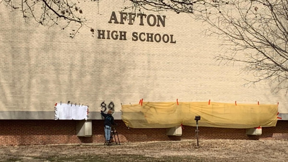 It was the kind of message no school community wants to wake up to. Early Friday morning, Affton High School staff arrived to find swastikas and racist graffiti, including the phrase “wite [sic] power,” spray-painted on the front of the school. Full Story: stljewishlight.org/news/news-loca…