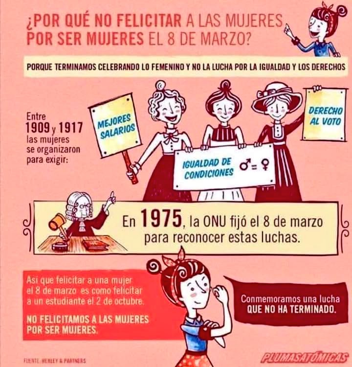 Denis_Sota's tweet photo. Hoy es un buen día para recordarte que mañana no hay nada que festejar. Mañana se conmemora ✊🏼👇🏼
#8M2025
#8M
#DiaInternacionalDeLaMujer https://t.co/zRrNfamJ5i