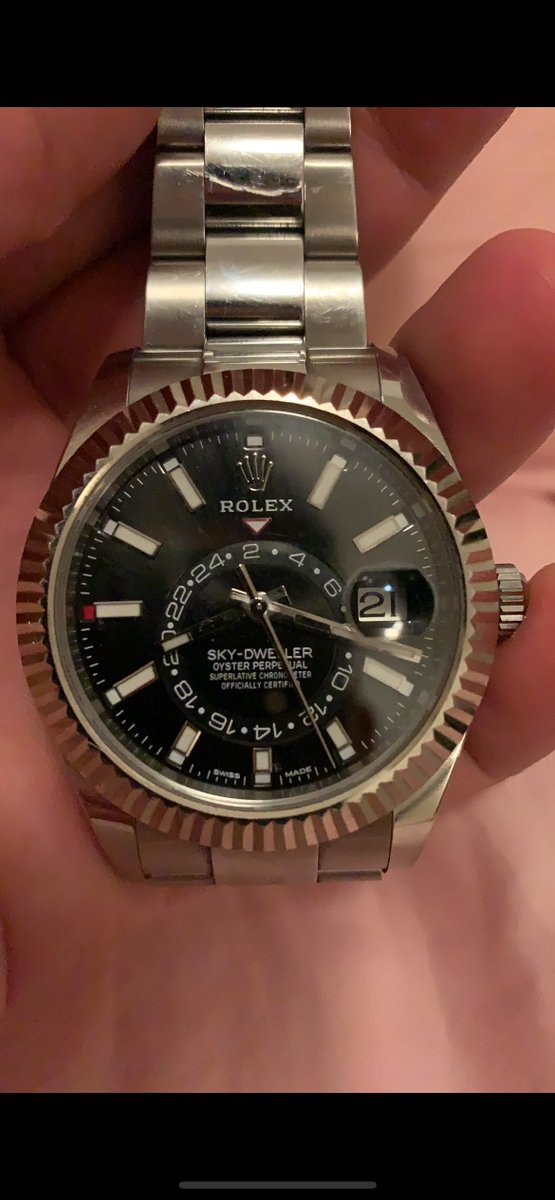 A retard’s impulse. 

I haven’t worn this for a long time, sitting in my safe. Im thinking to sell this and go sweep the #spx6900 floor. 

If it works out, good for me. 
If it doesn’t, that’s the least of my troubles unless my wife finds out. 

Pray for me. 

$spx