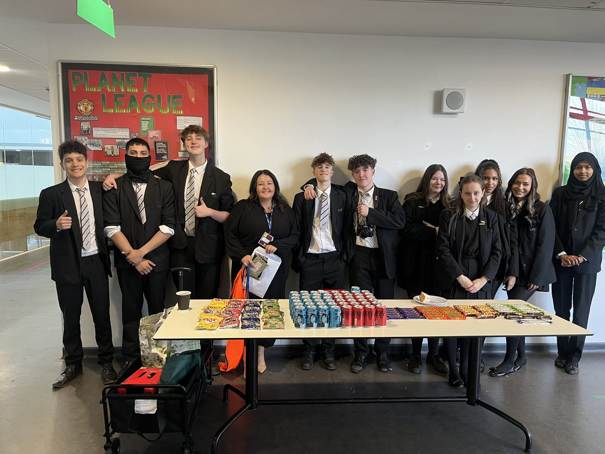 Well done to our Year 11 Ambassadors who supported the Year 7 Progress Evening by welcoming visitors and also selling refreshments to fundraise for their Prom. 

Miss Cass has been very impressed with their dedication 🙌🏽

#WEAREBSCA #STRIVE