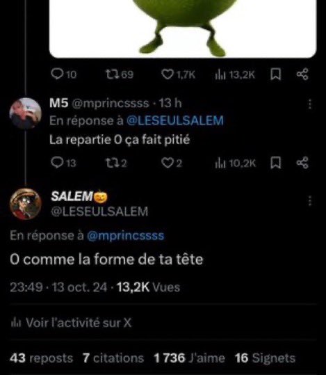 whshsjshsbs il est là pour abattre lui