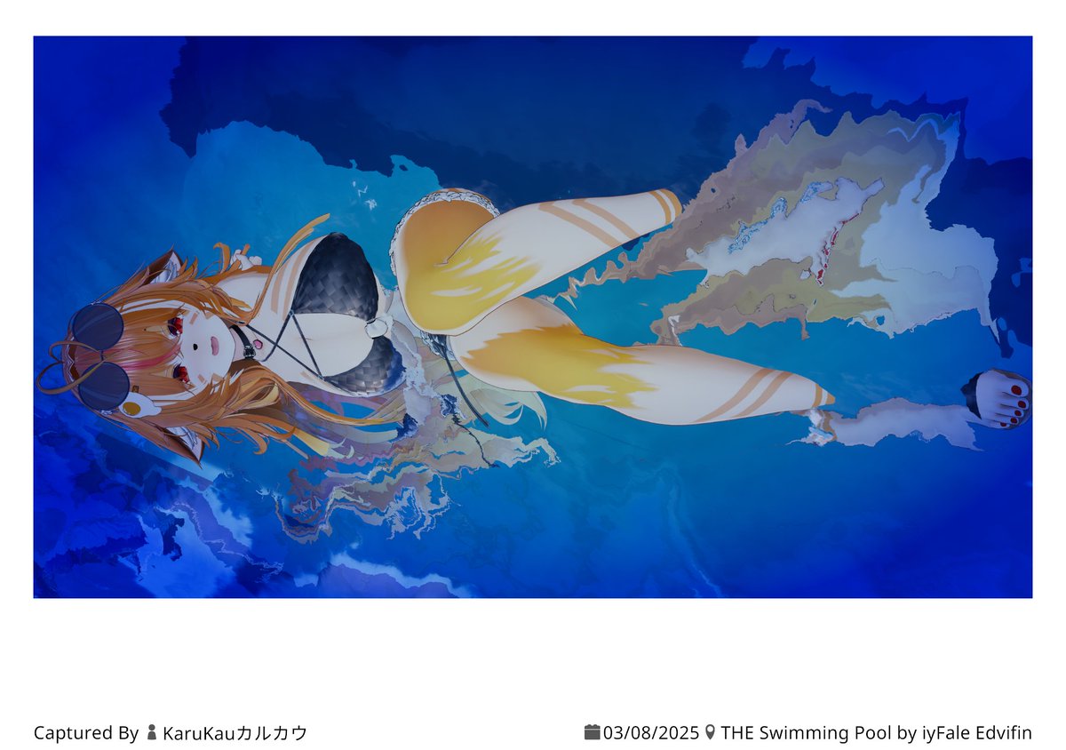 夏の予行演習と言うことでいっぱい写真撮ってもらいました☺️ 