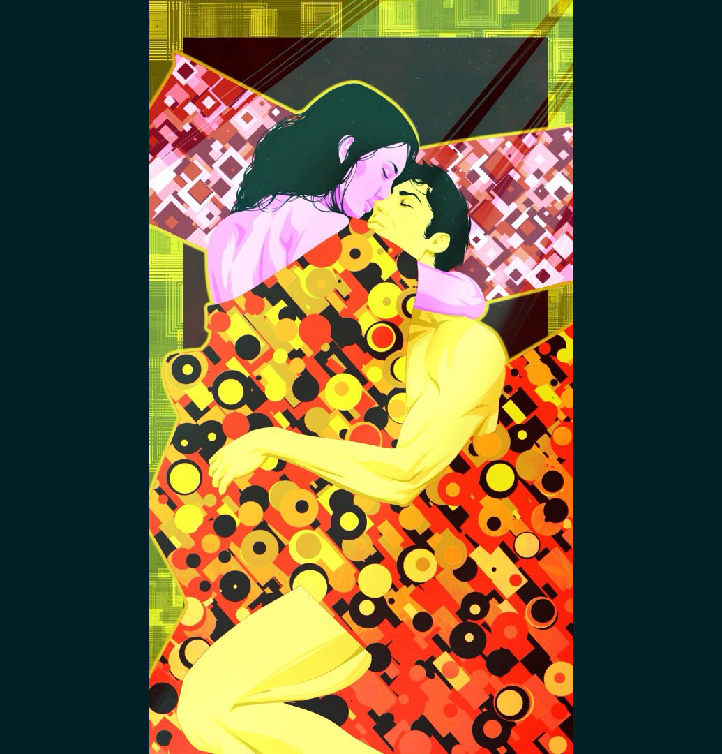 AEtnevic's tweet photo. “The hug” “Under the blue moon”
#digitalpainting #digitalartwork #digitalart #klimt #mucha #dialyart #dailydrawing https://t.co/yfn5gr7Ltf