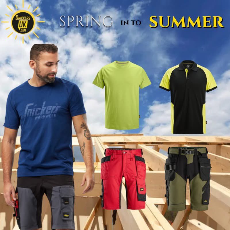 Spring Into Summer ☀️

snickersuk.com/product-catego…

#SnickersUK #SnickersWorkwear #SpringIntoSummer