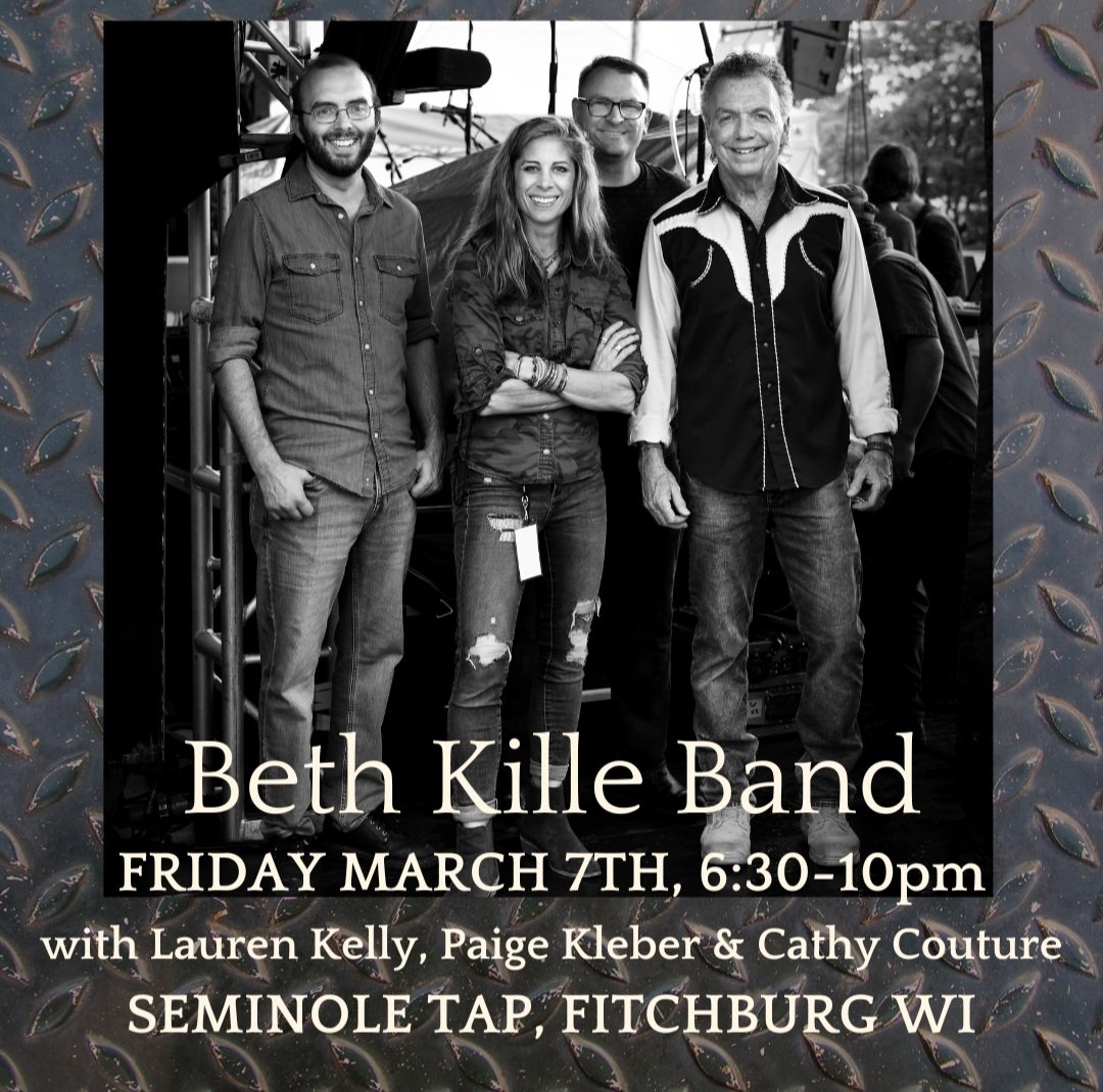 TONIGHT! Come celebrate my birthday, Michael Tully's birthday, Lauren Kelly's birthday and 3 artists who have recorded albums with me in 2024. The Seminole Tap has great food and drinks and we'll be bringing the music. :)