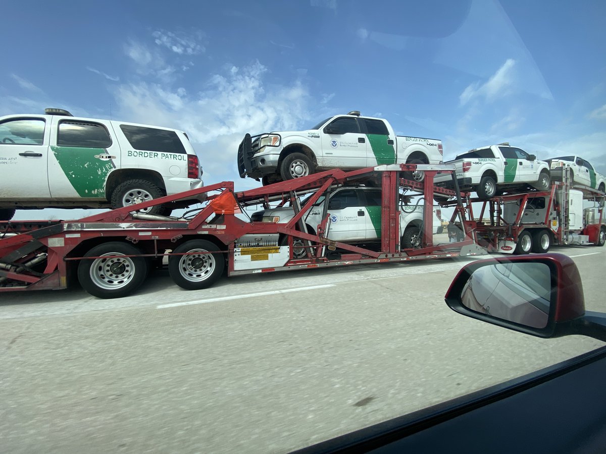 I guess we don't need these anymore! Saw this transport heading northbound on the 130, just passed Giga Texas.