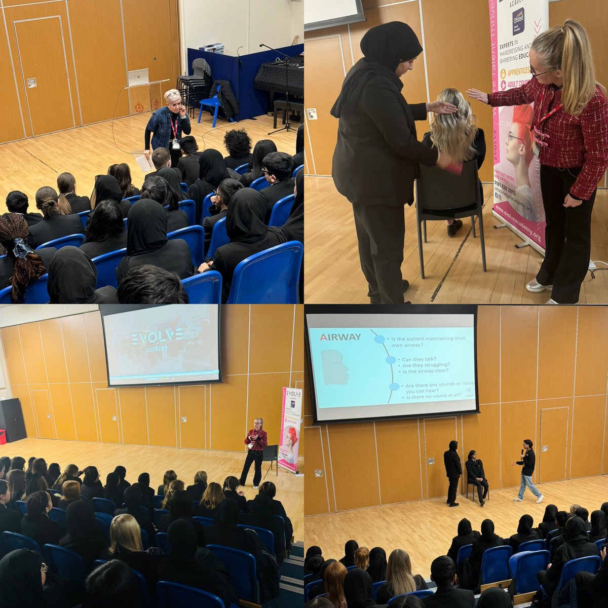 TRSCareers's tweet photo. ✨Ending @CareersWeek @TheRadclyffe with a careers session on how to become a Doctor delivered by Dr Rehan one of our past students! A very inspiring and informative session for our Year 7, 8 and 9 students!✨ #InspiringTheNextGeneration #Informed #EmployerEncounters https://t.co/lJXQwh2vVx