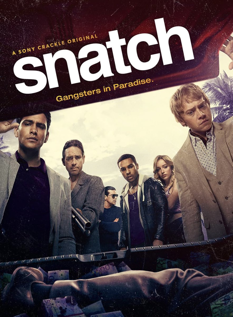 TheCutProds's tweet photo. Snatch is officially streaming on @NetflixUK ! Based on the Guy Ritchie film and starring Rupert Grint and Phoebe Dynevor, you won’t want to miss this one. https://t.co/Dq8fIDhOoN