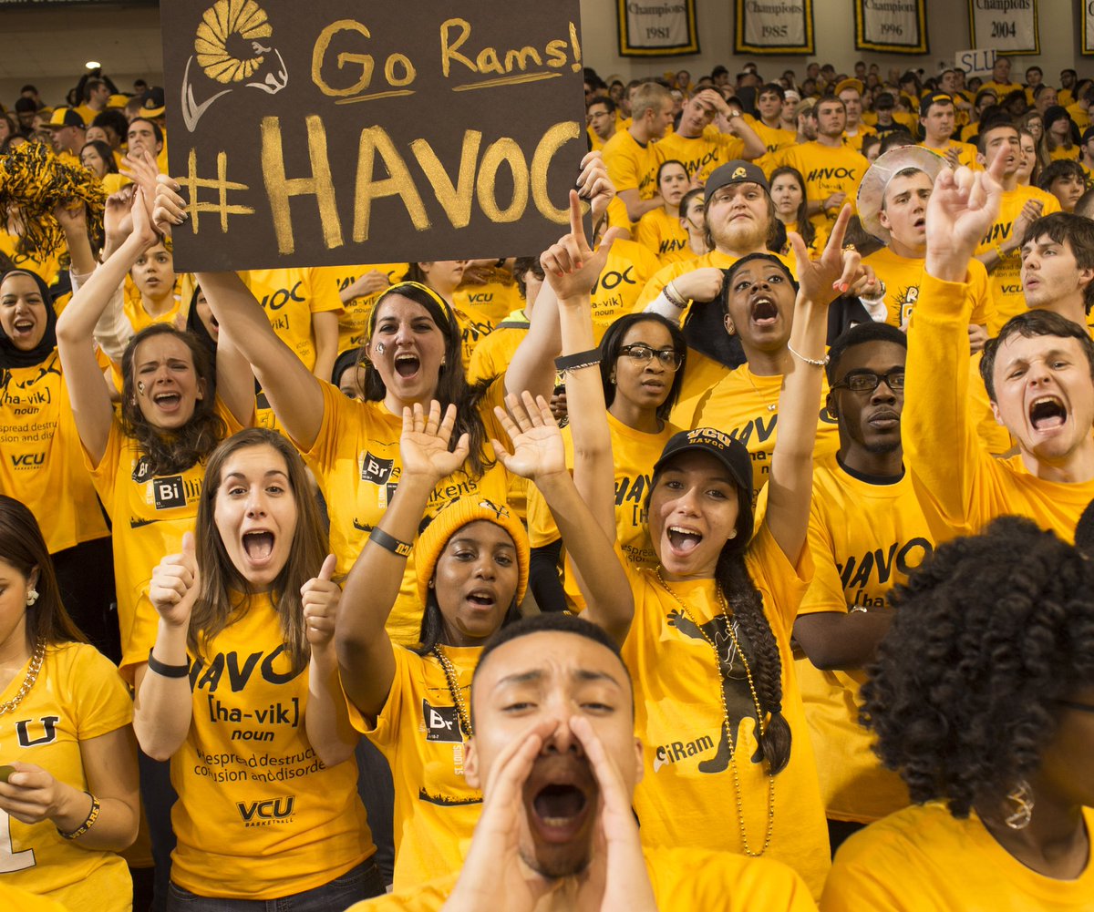 Gold Rush tonight, who’s ready? 👀

wear your favorite gold VCU shirt tonight and be loud 🤘