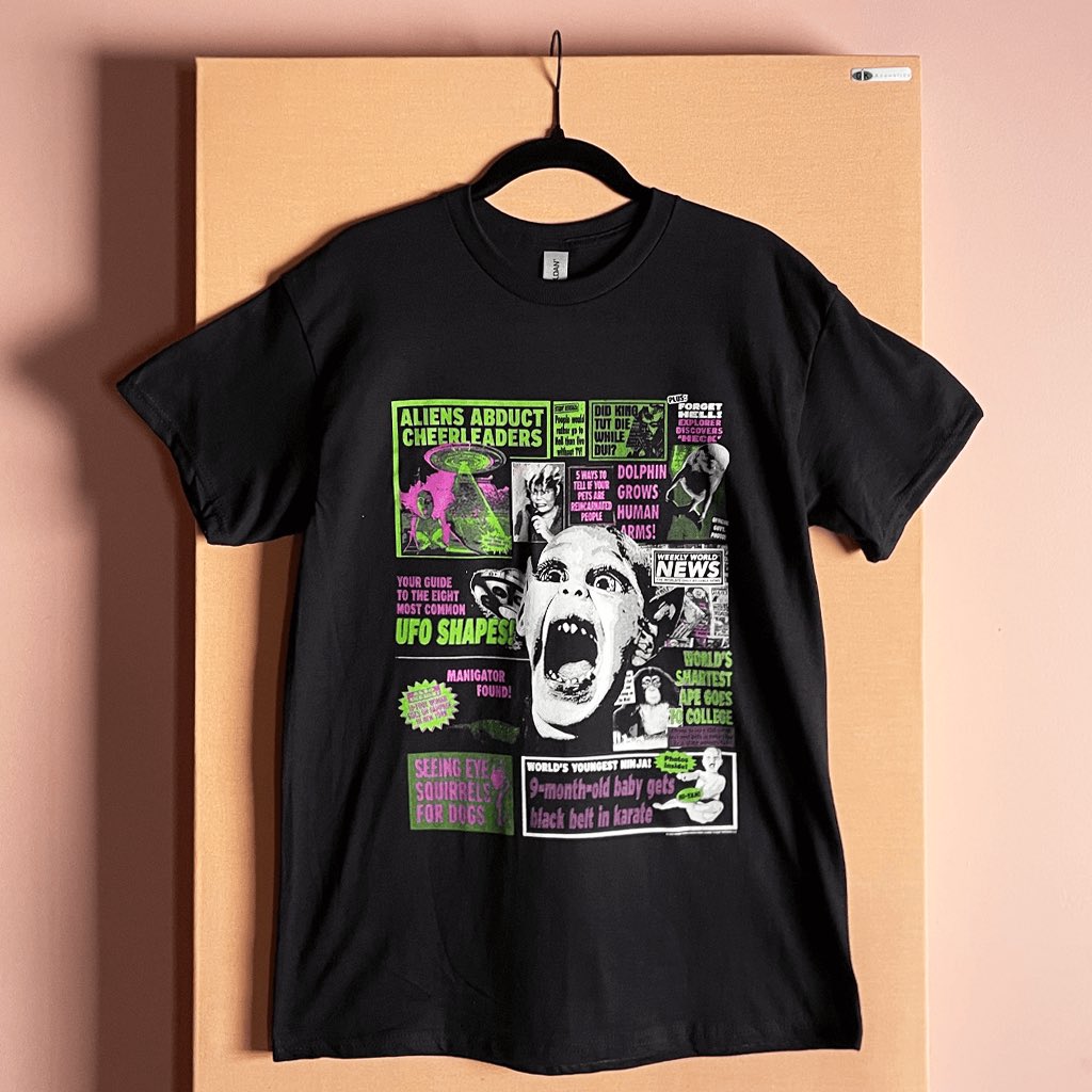 Hello Merch (@hellomerch) on Twitter photo New tees from <a href="/weeklyworldnews/">WEEKLY WORLD NEWS</a> are printed and ready to ship. Grab yours now and spread the news everywhere you go! 🛸📰✨
hellomerch.com/collections/we… New tees from <a href="/weeklyworldnews/">WEEKLY WORLD NEWS</a> are printed and ready to ship. Grab yours now and spread the news everywhere you go! 🛸📰✨
hellomerch.com/collections/we…