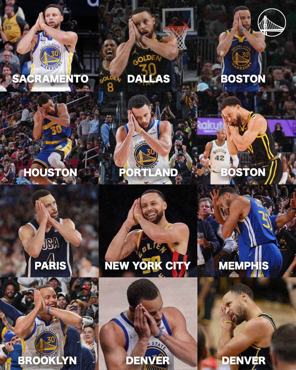warriors's tweet image. The ultimate 'Night Night' collection.

Brought to you by, Stephen Curry.