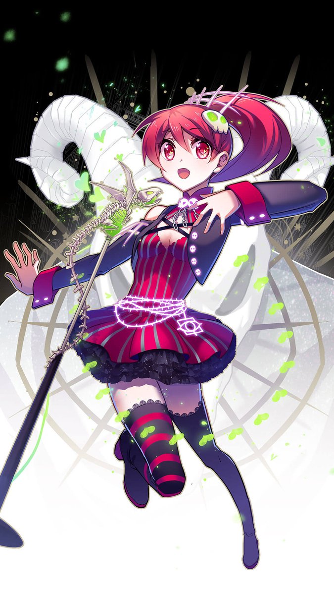BloodlineMobile's tweet photo. Once the youngest singer at the Black Tower's Necromancy School, Deathwing Chika was seriously injured and transformed into a bone demon by another mage from the school in a battle with the White Tower. She is a staunch ally of Lucretia - Unfaded Siye! https://t.co/iB5jRMjbjl