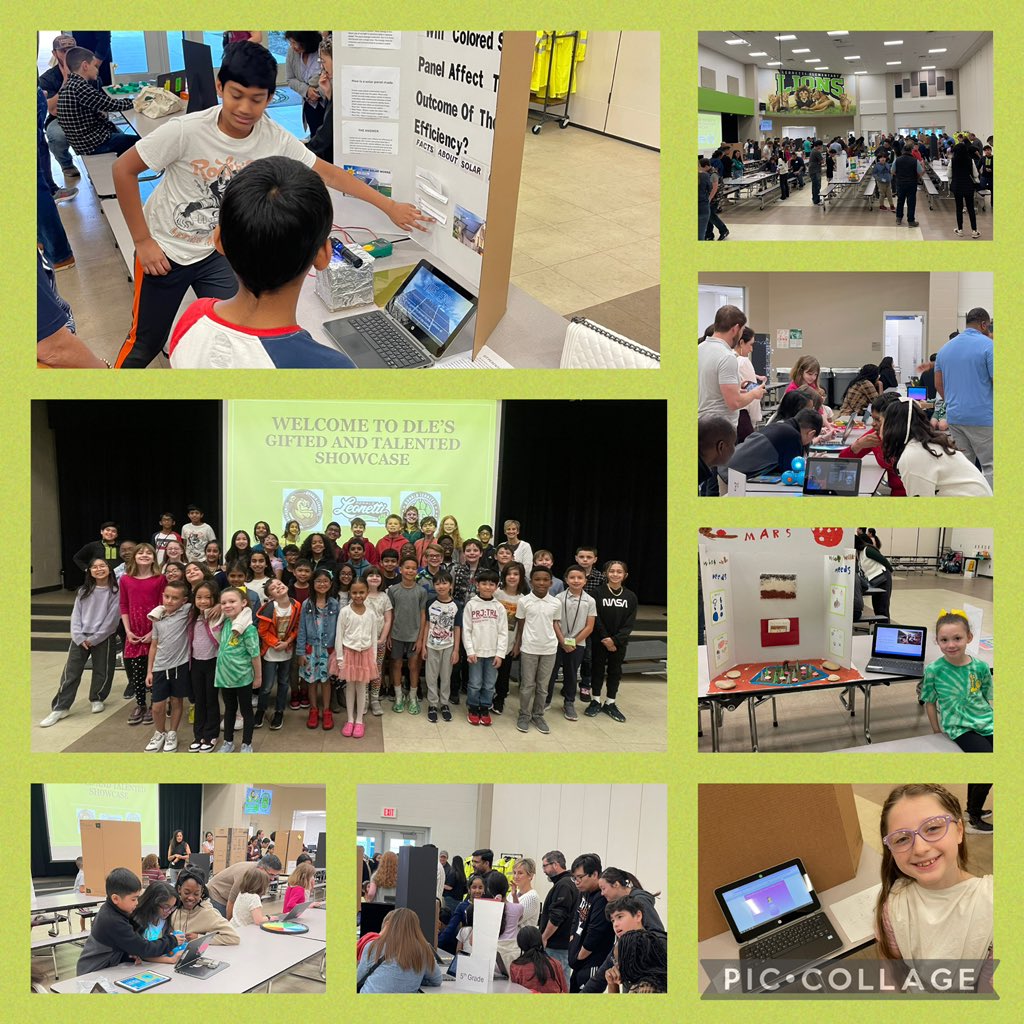 Thank you to all the parents who came out to our GT Showcase. The kids did an amazing job showcasing their passion projects!