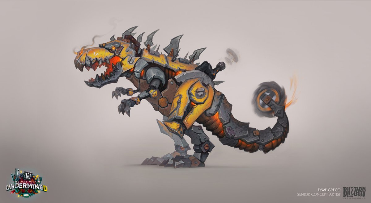 It's been the official launch of the raid for Undermine and was super pumped to have put so much love into this patch. Being able to create characters like these, is one of the reasons I love this job and team. I also have them posted @ 
artstation.com/artwork/1NlYDL