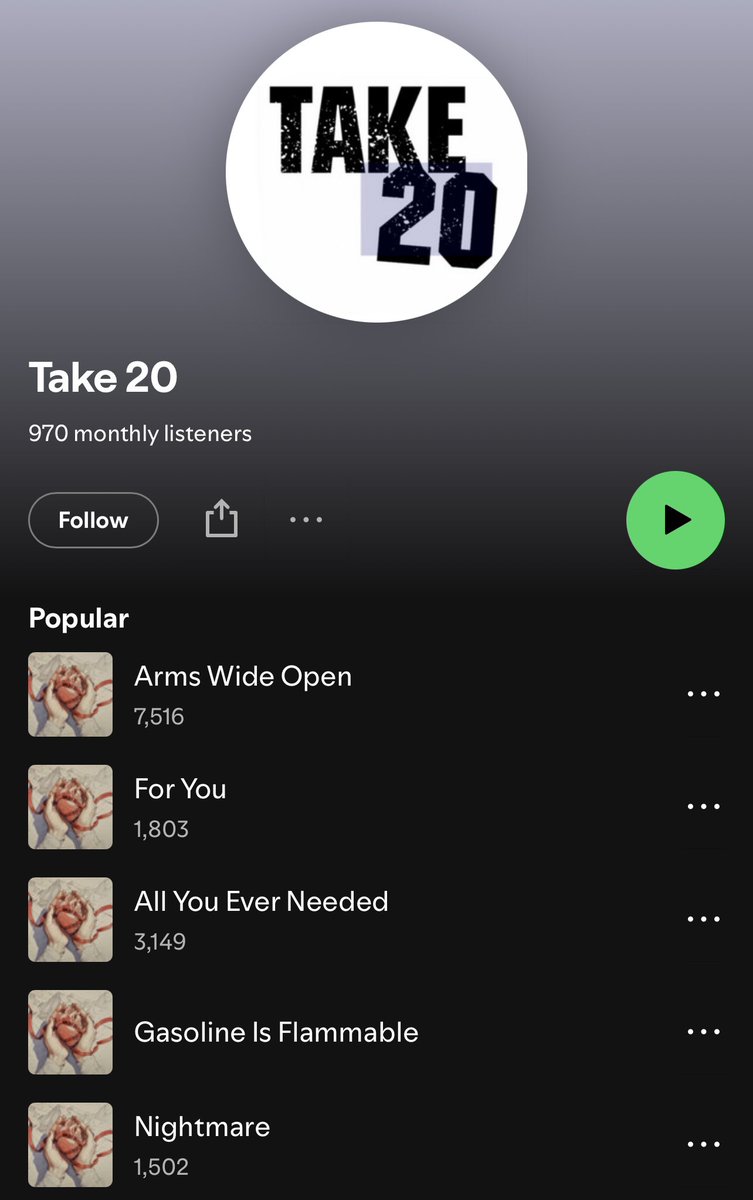 Take20Official's tweet photo. Big things incoming…… 🤘 https://t.co/cOb3Cem7uJ