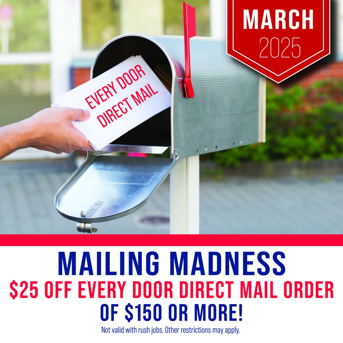usaquickprint's tweet photo. Check out https://t.co/yyxNmLSJyo for the details on this month's special - Every Door Direct Mail!

#USAQP #USAQuickprint #EDDM #DirectMailMarketing #SmallBusinessMarketing https://t.co/FJQJpbSCXL