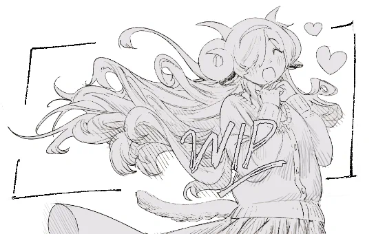 cute commission that i am working on 