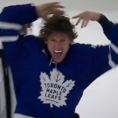 Leafslatest's tweet photo. A moment we’ll never forget. 🫡💙

#leafsforever https://t.co/lF8AuP3UAd