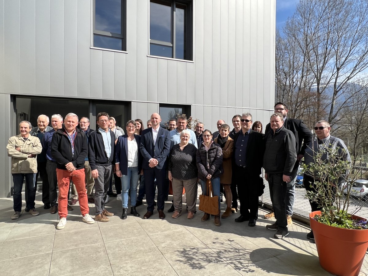 Aurélien Clavel, élu président de la Chambre d'agriculture de l'Isère.