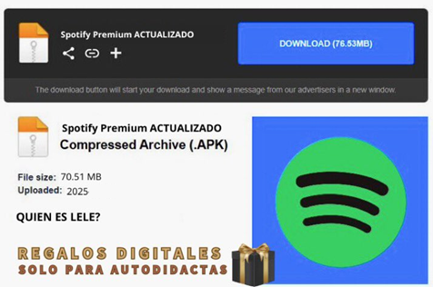 RegalosDigitals's tweet photo. ENCONTRAMOS SPOTIFY PREMIUM ACTUALIZADO A PUNTO DE SUBIRLO EN LOS COMENTARIOS. 
RECUERDEN COMENTAR "SPOTlFY GRATIS" CON ALGUN MEME/GIF PARA AVISARLES DONDE ESTA. https://t.co/2WSlRUBRF1