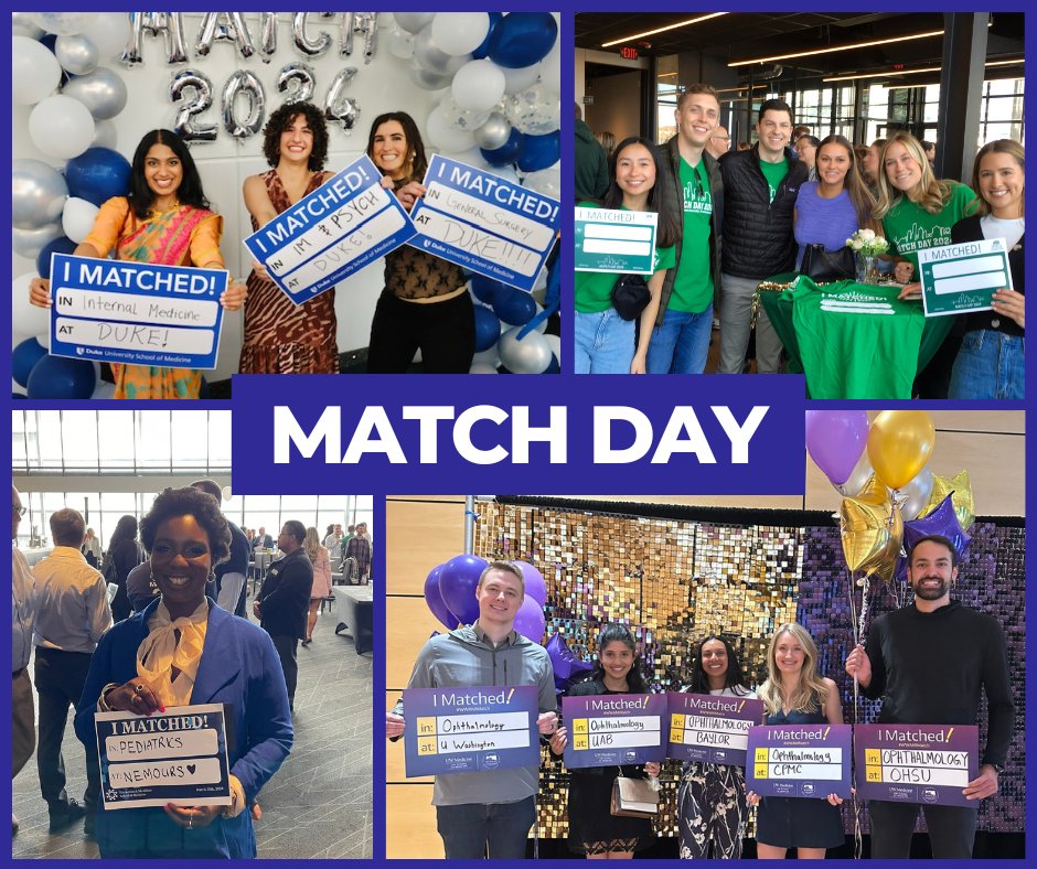 Match Day is right around the corner! 🎉 On March 21, 2025, thousands of #medstudents nationwide will find out where they’ll train for residency 📩—the next step in their journey to becoming physicians. One of the most exciting days in #meded! We can’t wait!  #Match2025