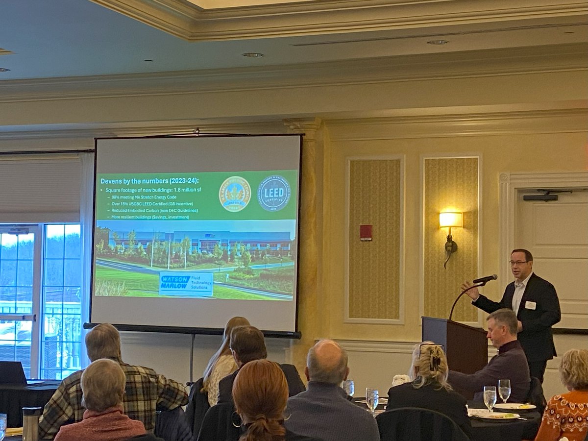 The DEC had a great time connecting with local business leaders at our Business Breakfast Engagement event in January with MassDevelopment. Our theme was sustainable transportation and existing development, which you can learn more about here: devensforward.com/category/trans…