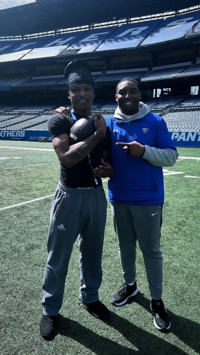 Kamauri Johnson c/o 2026 (@kamauridagoat) on Twitter photo Had a great time at Georgia State University spring practice was a great experience will most definitely be back April 11 for the spring game⭐️ <a href="/Enrique__Davis/">Coach Enrique Davis</a> <a href="/GlennTFordJr1/">Coach Glenn T. Ford Jr.</a> <a href="/stegall_28/">Cedric Stegall</a> Had a great time at Georgia State University spring practice was a great experience will most definitely be back April 11 for the spring game⭐️ <a href="/Enrique__Davis/">Coach Enrique Davis</a> <a href="/GlennTFordJr1/">Coach Glenn T. Ford Jr.</a> <a href="/stegall_28/">Cedric Stegall</a>