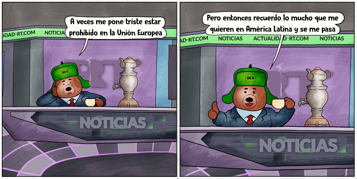 ActualidadRT's tweet photo. ¡¡GRACIAS TOTALES!! ❤️

Gracias a nuestra audiencia de Latinoamérica, por su apoyo, fidelidad y ganas de saber más.

#RTenEspañol https://t.co/VKlllgWsoR