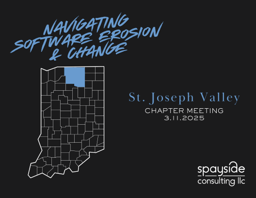 SpaysideL's tweet photo. Our very own, Patrick McHugh, will be presenting "Navigating Software Erosion &amp; Change" at the St. Joseph Chapter Meeting Dinner on March 11th. 📅 

We look forward to an evening of delicious tacos, insightful discussions, and great networking opportunities. 

#creditunions https://t.co/eXgyD5O55o