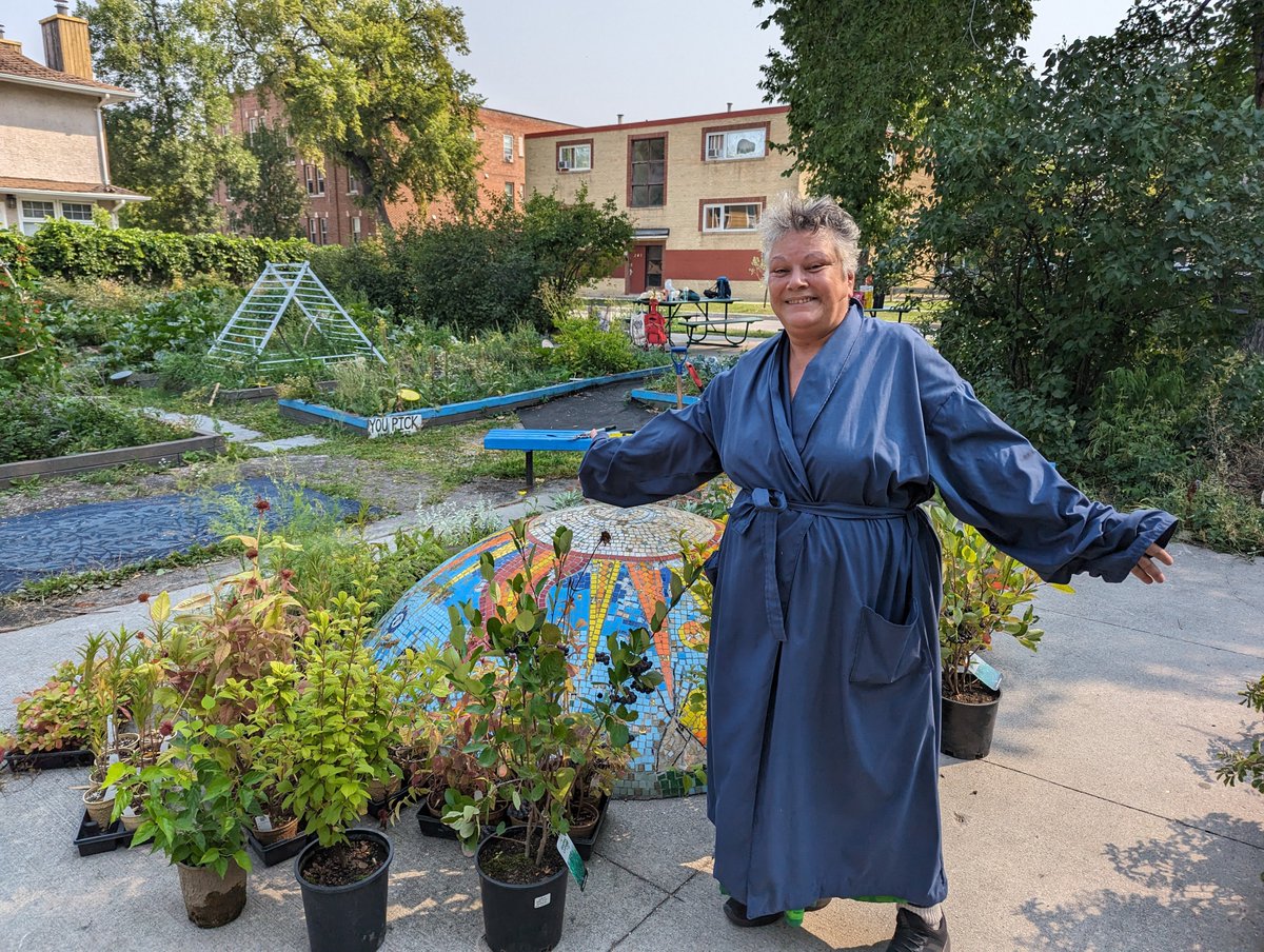We are so grateful to <a href="/MAZONCanada/">MAZON Canada</a> - on behalf of the Jewish community - who once again helped us to support food security in West Broadway by providing a Gardens Grants for the Spirit Park Permaculture Garden.