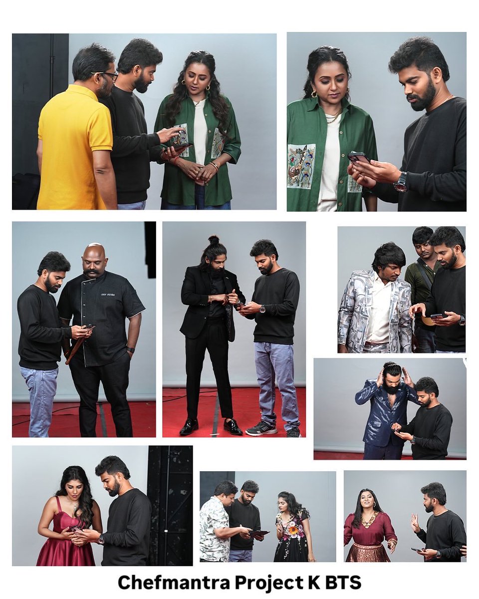 ursnaninds1's tweet photo. Chef Mantra Project K BTS ✌️💥
Photoshoot for Key Posters 

#ChefMantraProjectK,only on #aha 

@ahavideoIN #CMPKonAha #aha #Sumakanakala @ItsSumaKanakala
#Photoshoot https://t.co/pSWWMGr5L7