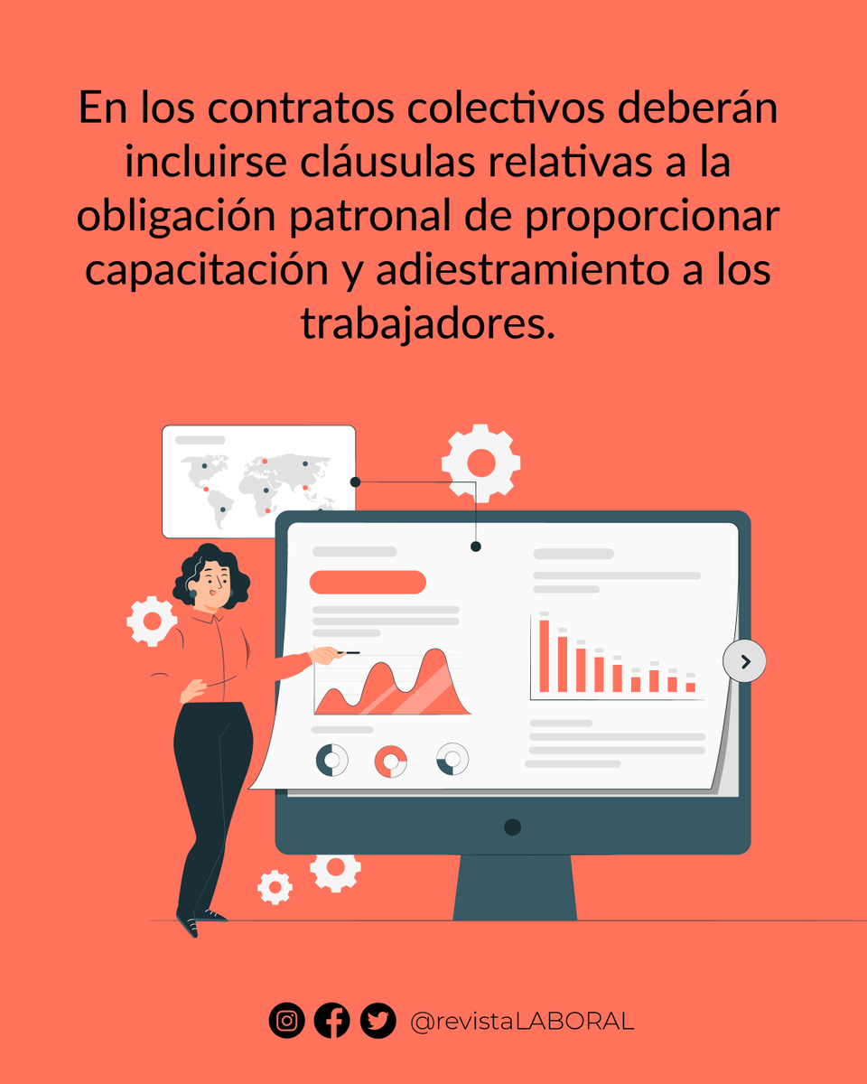 LaboralRevista's tweet photo. ¿CAPACITACIÓN EN LOS CONTRATOS COLECTIVOS?
#FelizViernes #LeyFederaldeTrabajo #Sabiasque #RevistaLaboral #Derecho #Enterate #online https://t.co/hByuQVELl6