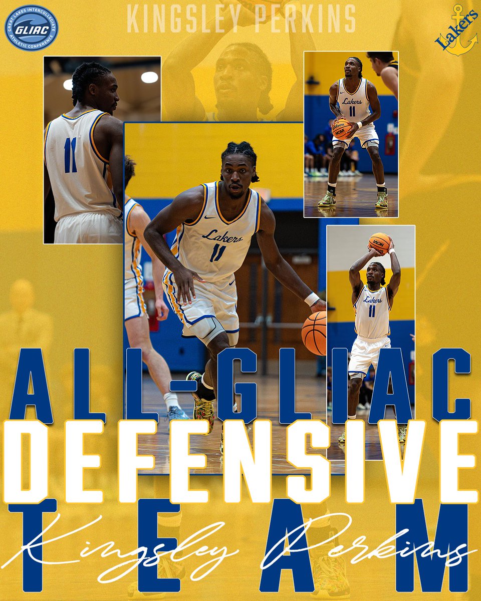 LakeStateMBB's tweet photo. 𝗔𝗻𝗱 𝘁𝗵𝗲 𝗮𝘄𝗮𝗿𝗱𝘀 𝗮𝗿𝗲 𝗶𝗻... 🏆 Soper &amp; Perkins named to the All-GLIAC Defensive Team! 

https://t.co/Yfq16W91hi https://t.co/9oPhXmn5MR