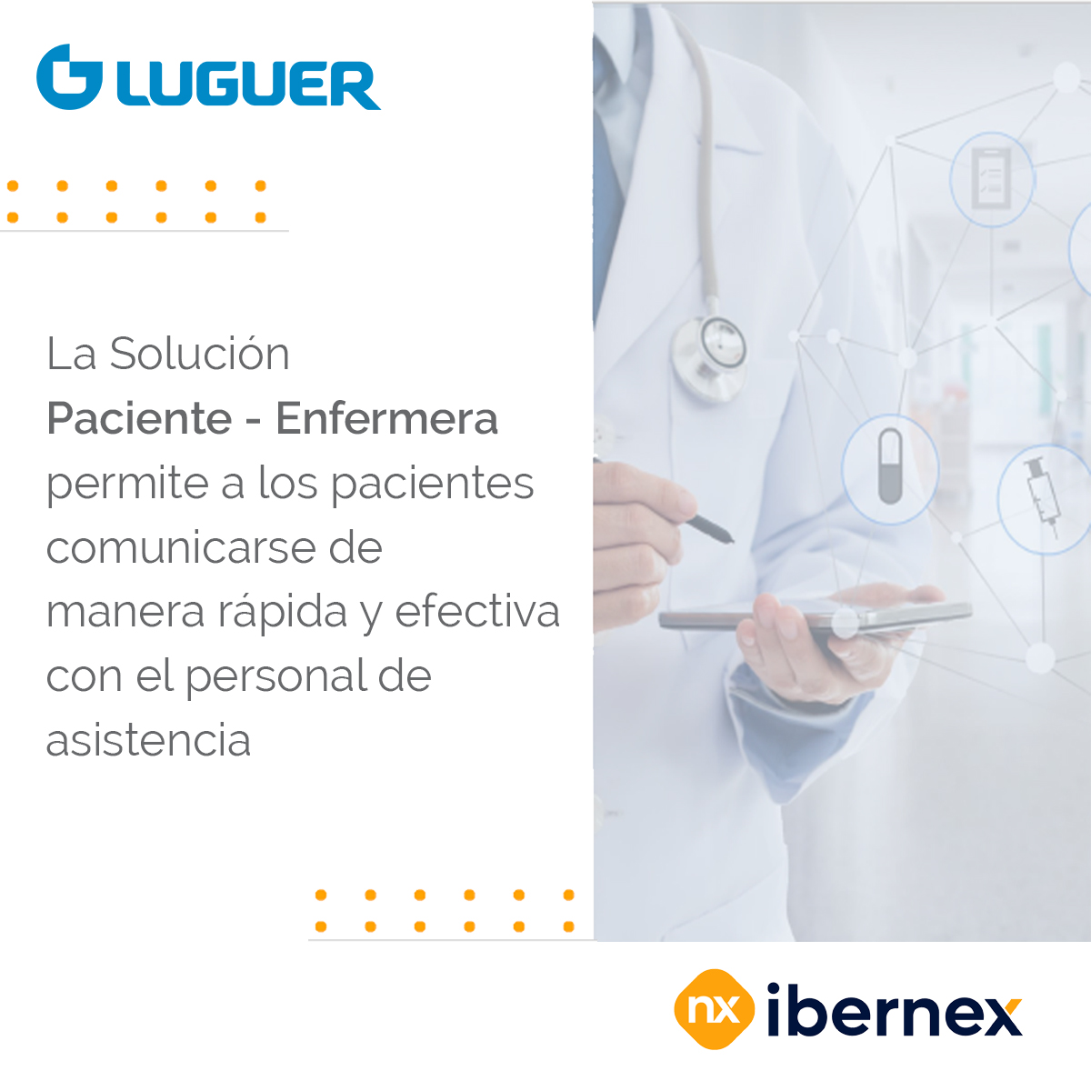 #Sabiasque la solución de Sistema de Llamada Paciente-Enfermera en hospitales es una herramienta que se ha convertido en un pilar fundamental para lograr esta optimización, ya que es, en esencia, una red tecnológica
Encuentra esta solucion en Luguer #Negocios #Luguer #healthcare