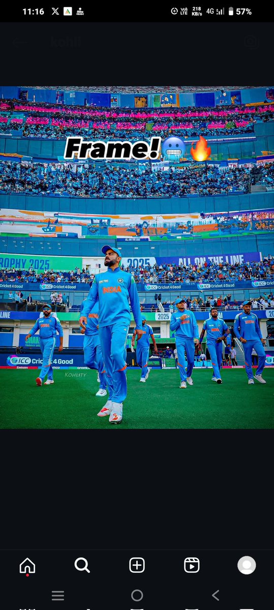 India vs New Zealand a big match coming up on Sunday 

Virat Kohli and Rohit Sharma to watch