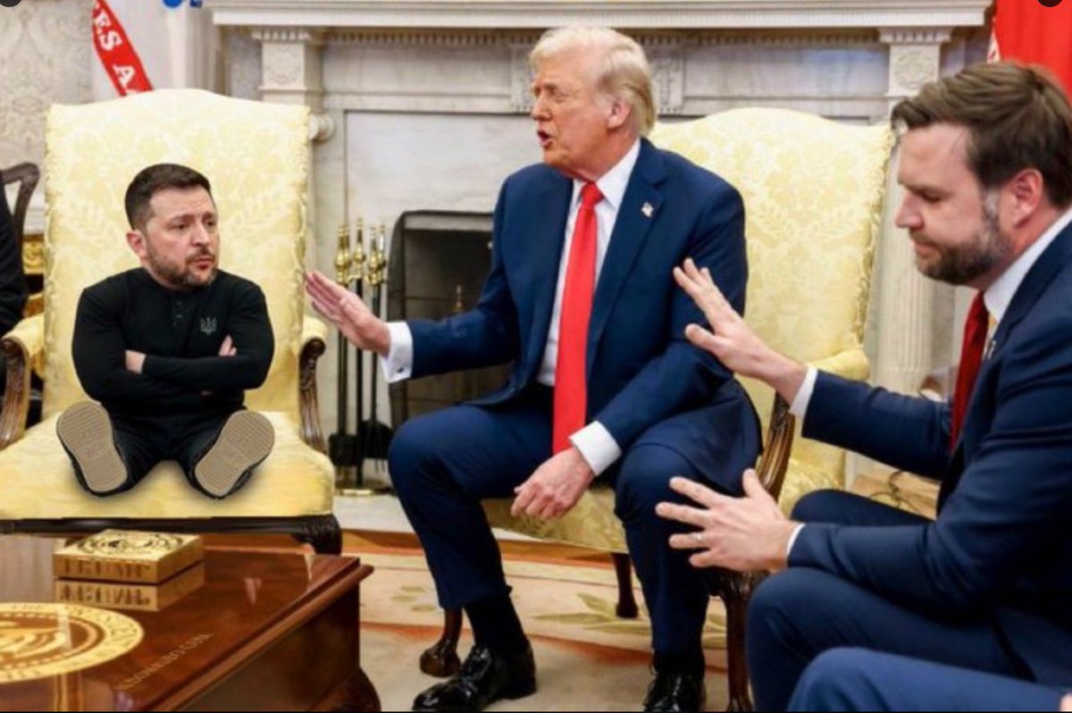 Are you satisfied with how Trump and Vance handled Zelensky?  
Yes or No?🤔