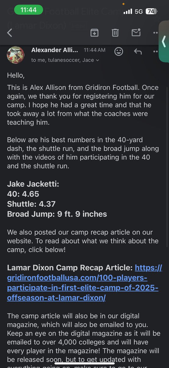 Jake Jacketti (@jakejacketti) on Twitter photo Had a great time at the gridiron football camp thank you for the invite <a href="/JaceLejeune/">Jace LeJeune</a> <a href="/GridironFootbal/">Gridiron Football®</a> Had a great time at the gridiron football camp thank you for the invite <a href="/JaceLejeune/">Jace LeJeune</a> <a href="/GridironFootbal/">Gridiron Football®</a>