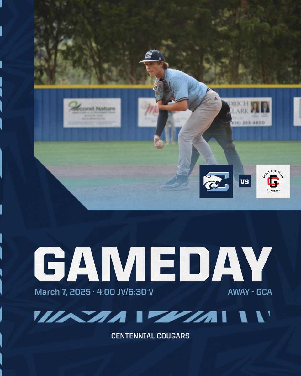 Cougars @ GCA tonight at 6:30. Come cheer us on - Go Cougars 🐾