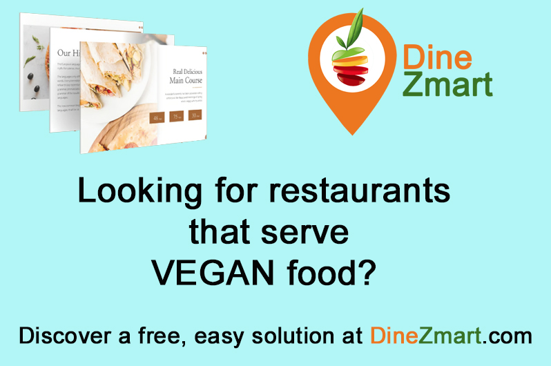 BigZpoon's tweet photo. Finding a restaurant that serve Vegan food can be tough. DineZmart makes it simple—and it’s free! 
Check it out at https://t.co/Ht7GFAOIz5 https://t.co/z8qI5y9PFe