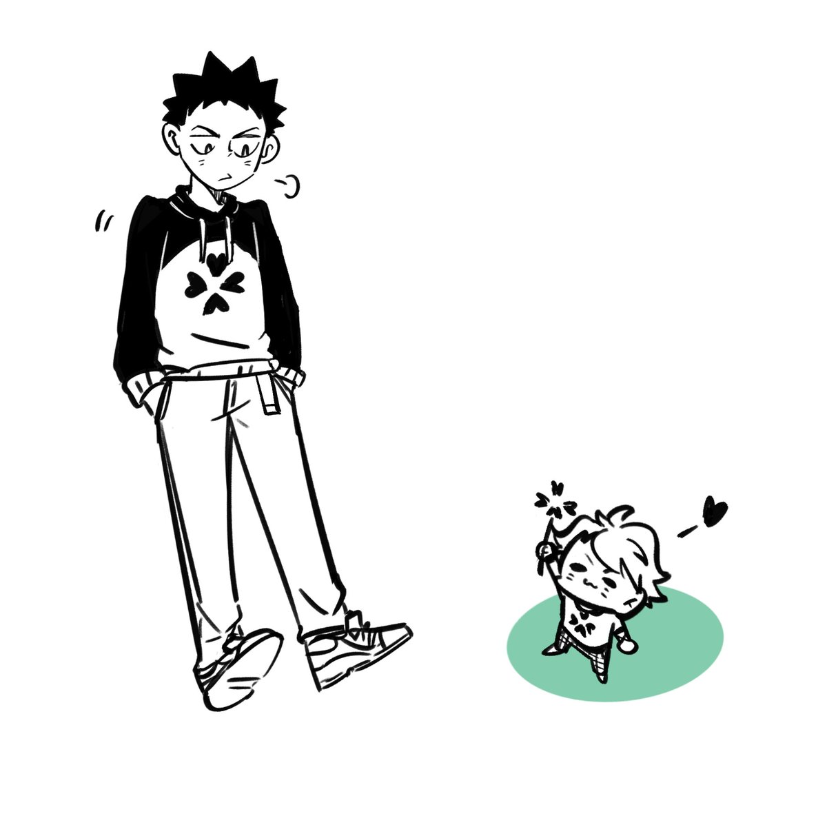 SquareX_7's tweet image. 🍀#及岩 #oiiwa