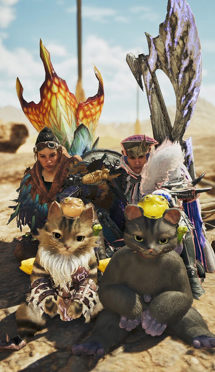 More #MHWilds screenshots c: