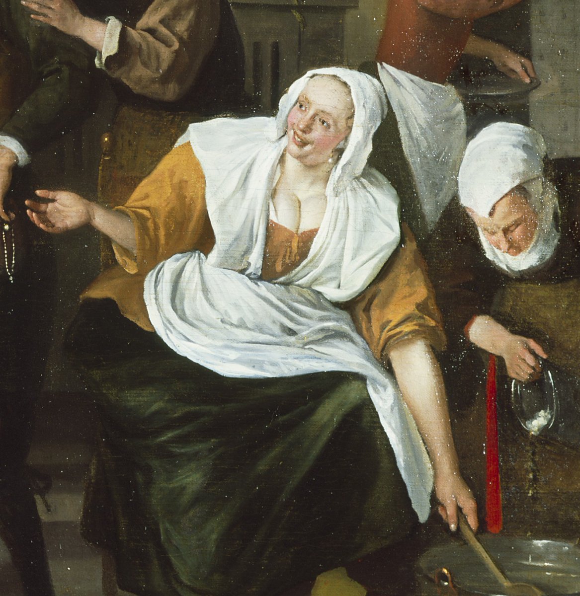 Friday night weirdness🍸

From the 17th century to today, some social occasions never change. Tag yourself at a party. We’re the guy throwing a peace sign while he makes a brisk exit in detail 2 ...