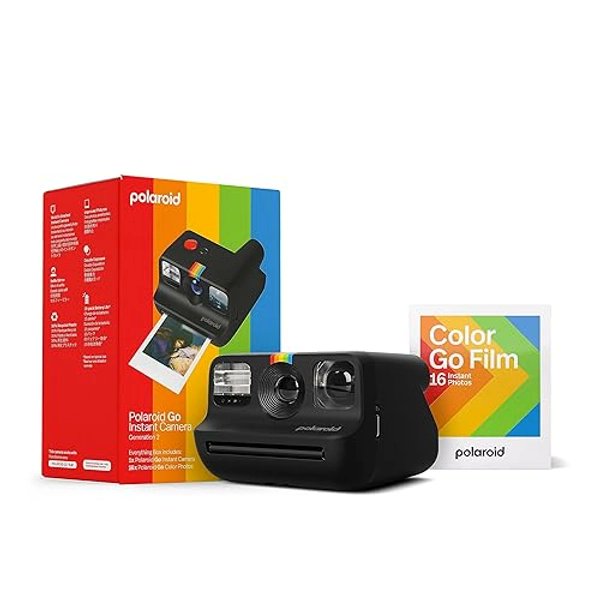 I just received Polaroid Go Generation 2 - Mini Instant Camera + Film Bundle (16 Photos Included) - Black