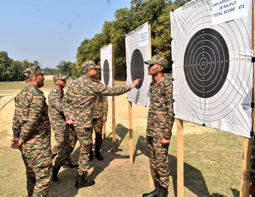 PRODefDehradun's tweet photo. “Precision, discipline, and marksmanship! 🇮🇳💥

Uttar Bharat Area's #Sharpshooters battle it out at the Skill at Arms Competition, pushing the limits of accuracy and combat readiness. A true test of grit and skill!

#IndianArmy
#SkillAtArms
#BattleReady https://t.co/3sRDz7mK8G