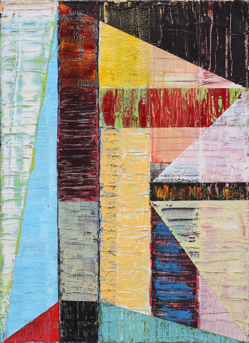At last week’s Art by Architects exhibit at the AIA <a href="/CenterForArch/">CenterForArch</a>, David Briggs showcased two paintings, selling “Untitled_2015 1” to a collector. Thanks to CFA, event organizer Sadie Weiss, Ali Sassoon, and all the architects pursuing their creative passions.