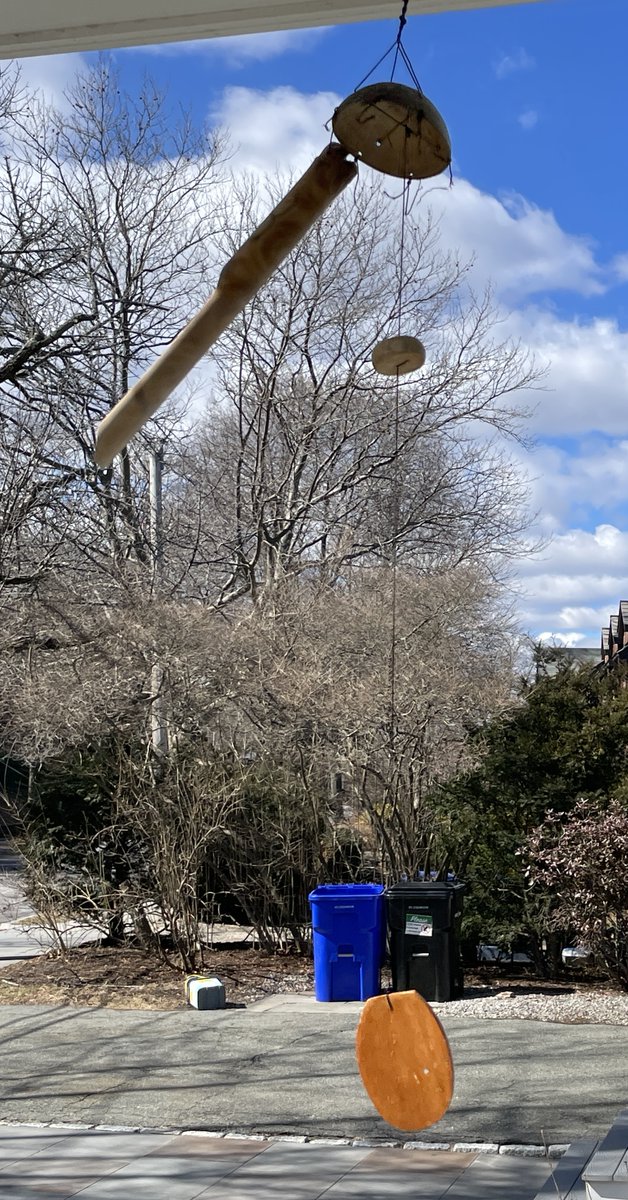 Yes this bamboo wind chime used to have 6 tubes. Can't handle the wind? More like Wind Crimes!!