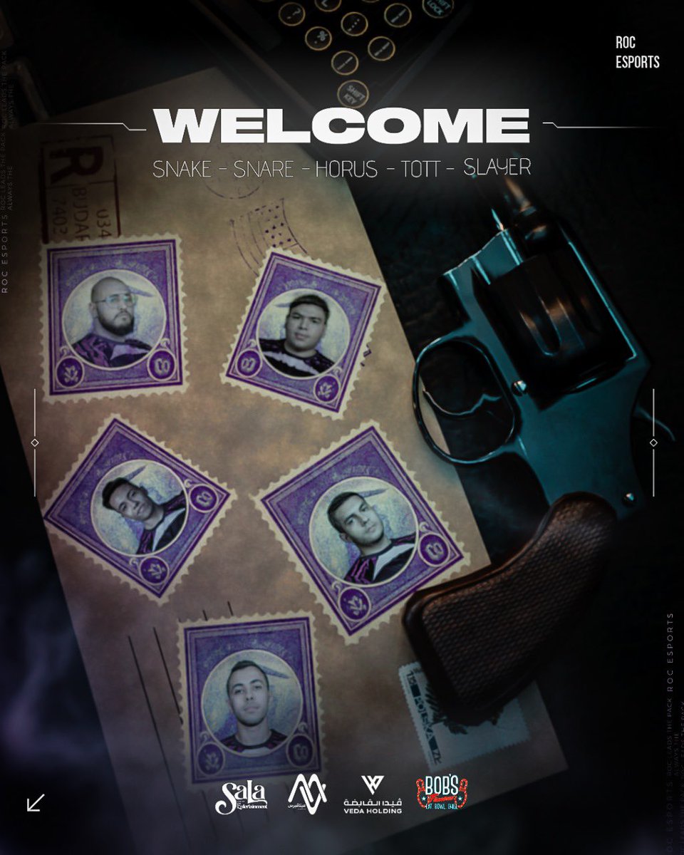✍🏻 | يسعدنا أن نعلن عن فريقنا الجديد في لعبة Crossfire! 🪖

🪖| <a href="/SNARE_FPS/">ROC SNARE</a> 
🪖| <a href="/Muhammed_Horus/">ROC Horus</a> 
🪖|<a href="/CFSnake/">ROC Snake</a> 
🪖| <a href="/Abdelrahmaan72/">ROC Slayer</a> 
🪖| Tott
🧠 | <a href="/streyGL/">strey</a> 

منافسة جديدة، تحدي جديد مع طموحات أكبر! 🔝

هذي البداية فقط! 🦅💜 

#FlyROC