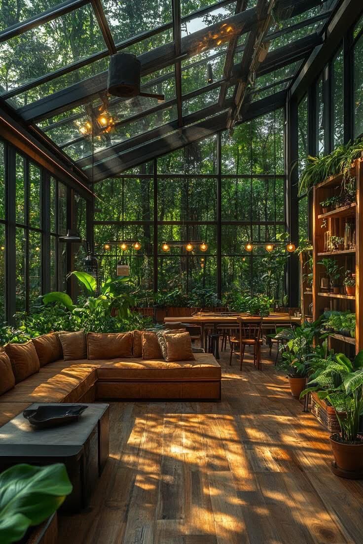 Belle soirée verdoyante