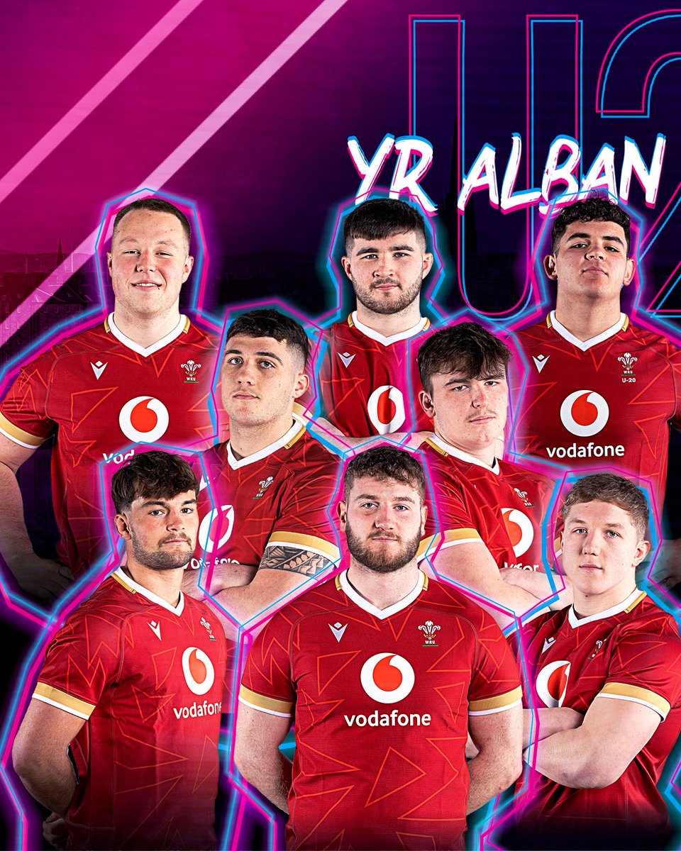 WelshRugbyUnion's tweet photo. 💥 A reminder of tonight's team ahead of our @SixNationsU20 clash in Edinburgh 🔥
Just under an hour to KO 💪
#SixNationsU20 #SCOvWAL https://t.co/GnOV1Hma74