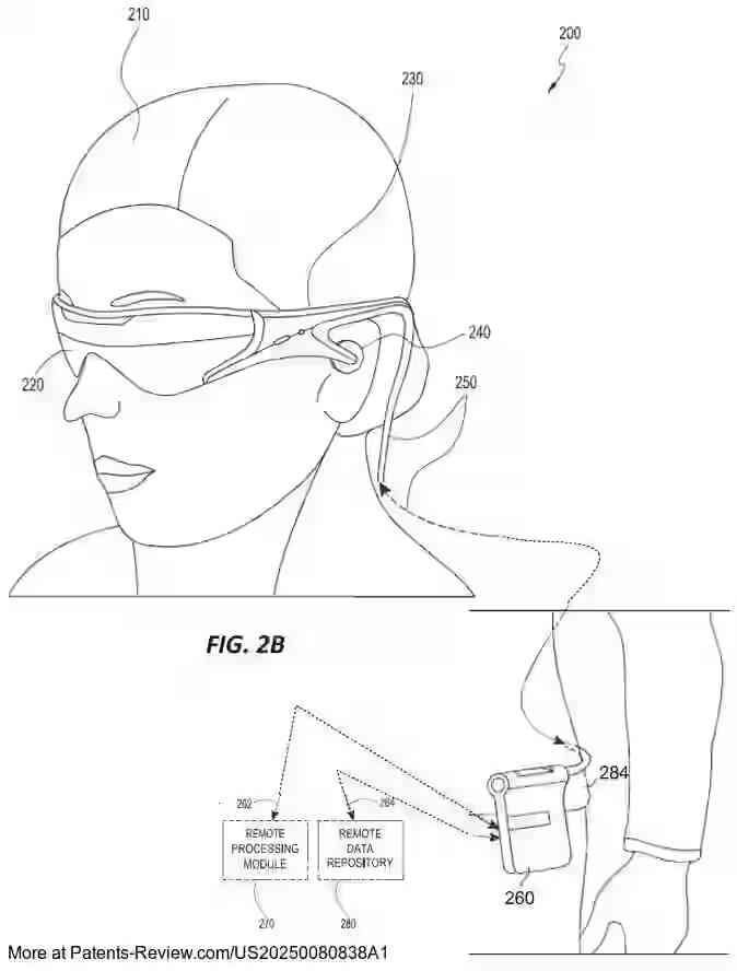 PatentPulse's tweet photo. #MagicLeap's patent application #US20250080838A1 reveals an #AugmentedReality display with frame modulation. It processes images by assessing motion between the display & environment features, enhancing virtual content placement. #AR #MagicLeap $ML #PatentApplication https://t.co/5kvubpOKkL